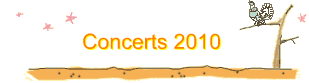 Concerts 2010