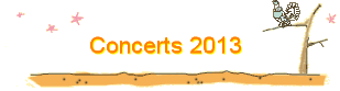 Concerts 2013