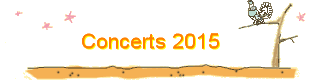 Concerts 2015